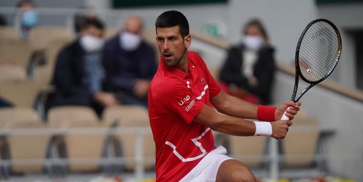 Djokovič sa úspešne prebojoval do semifinále Roland Garros