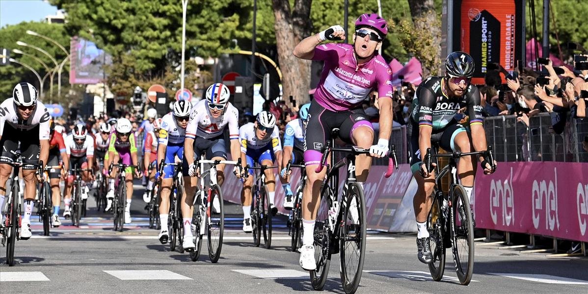 Giro d'Italia: 7. etapu si ukoristil Demare, so Saganom zvádzal súboj až do cieľovej čiary