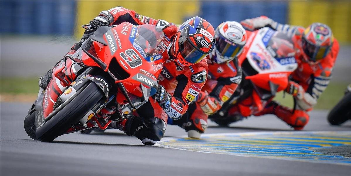 Expert na premenlivé podmienky Danilo Petrucci vyhral preteky na francúzskom Le Mans