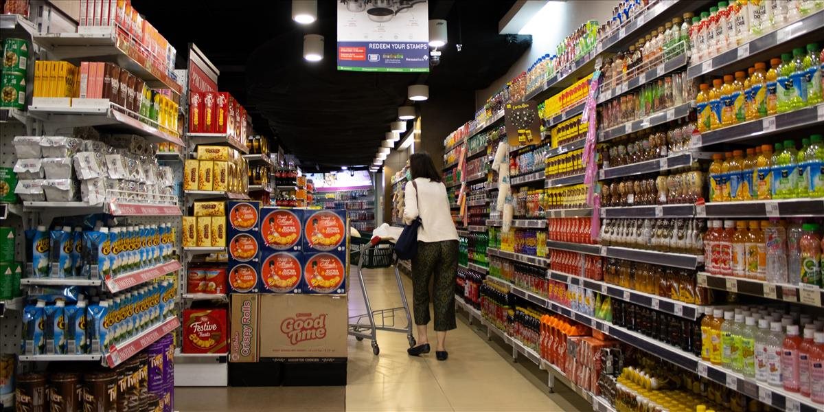 Slováci minú mesačne na nákup potravín približne pätinu zo svojich výdavkov