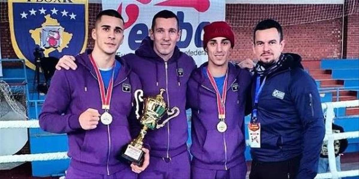 Slovenský box zaznamenal v Kosove obrovský úspech! Csemez a Tankó si domov odnášajú najcennejšie kovy
