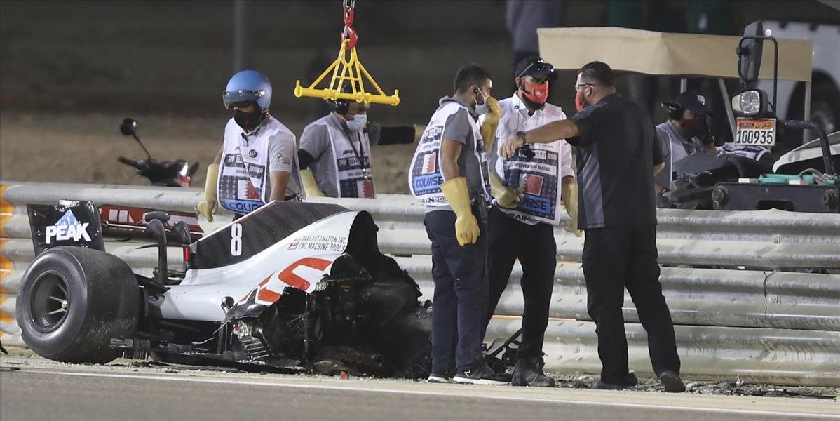 FIA už analyzuje Grosjeanovu nehodu, Francúza delili od tragédie len sekundy
