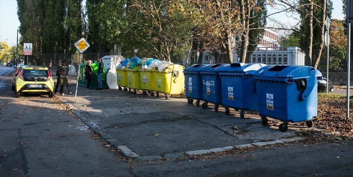 Nový systém zberu odpadu v Bratislave sa dostane postupne do každej mestskej časti