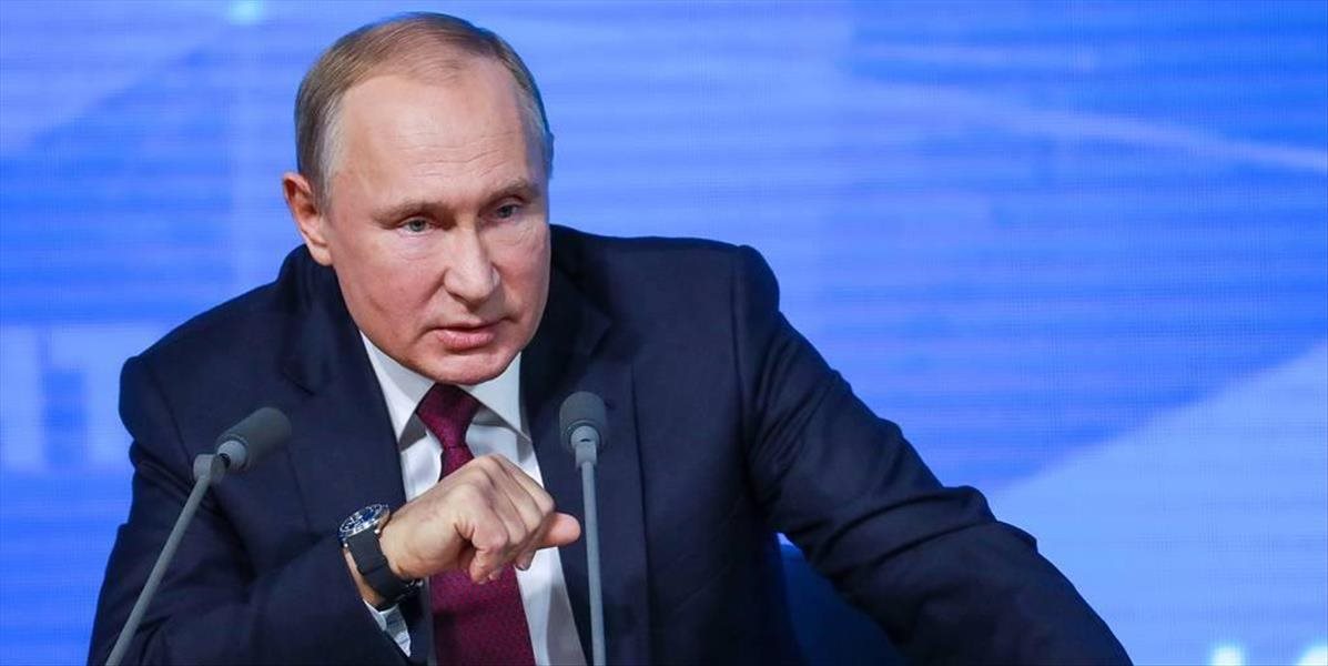 Putin vystúpil na medzinárodnej konferencii o umelej inteligencii a digitálnej transformácii