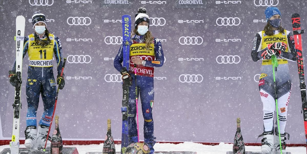 Skvelá Petra Vlhová opäť na pódiu! Túto sezónu na ňom ešte nechýbala