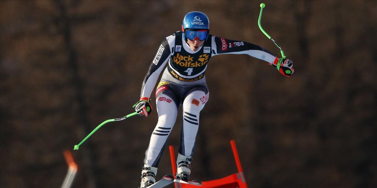 Petre Vlhovej nevyšiel sobotný zjazd, zajtra chce v super G využiť svoju techniku