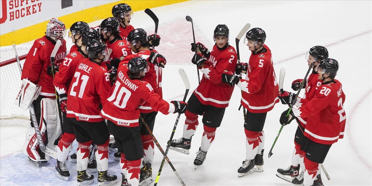 Mladí Kanaďania si zahrajú vytúžené finále MS proti USA