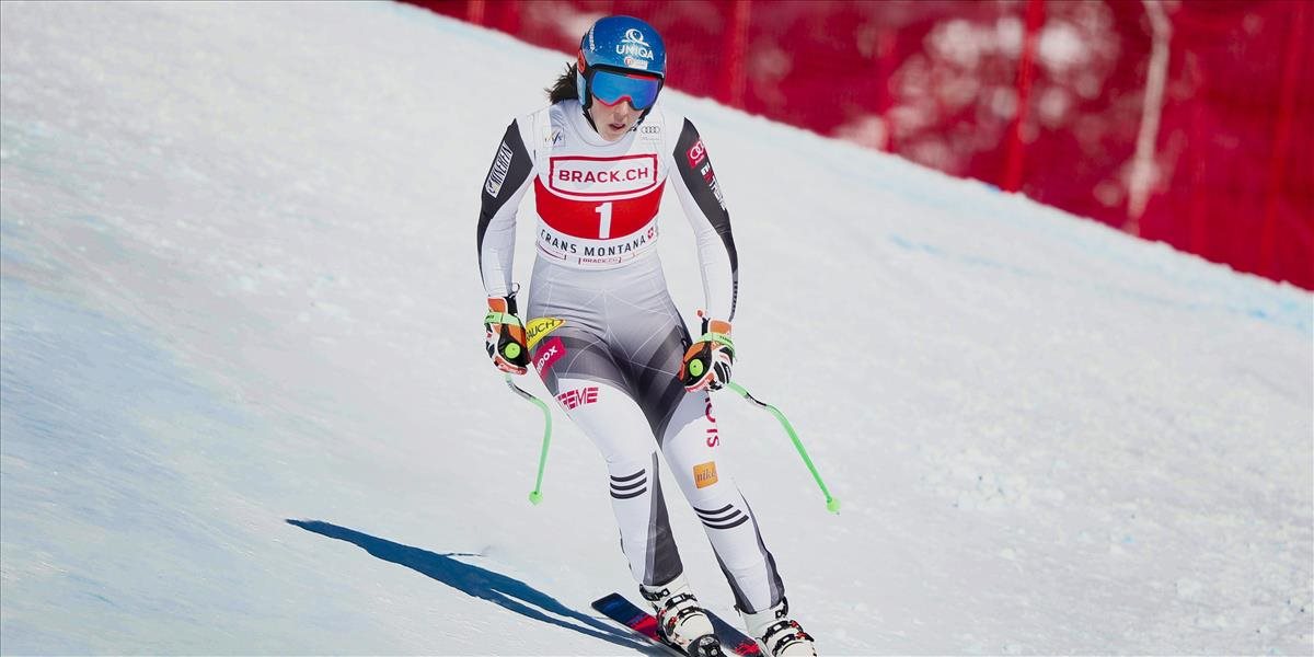 Petre Vlhovej sa dnes v Super G nedarilo. Minula jednu bránku a vypadla z pretekov