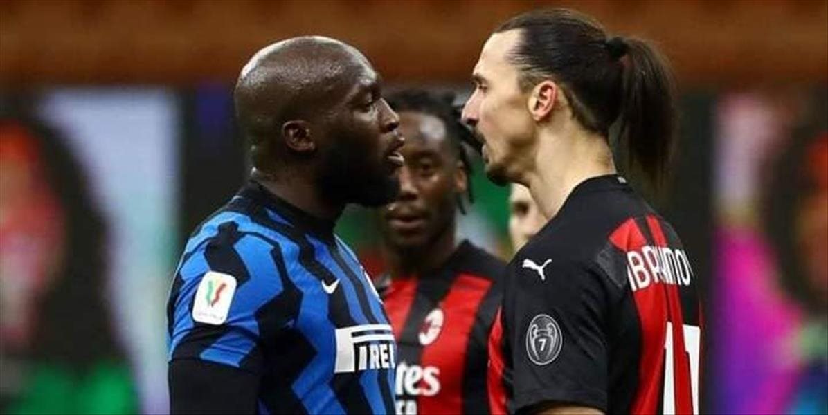 V milánskom derby sa do seba pustili Lukaku a Ibrahimovič