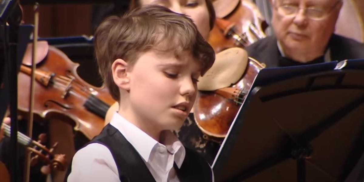 Má iba 14 rokov, je sólistom Slovenského symfonického orchestra a pozná ho už takmer celý svet
