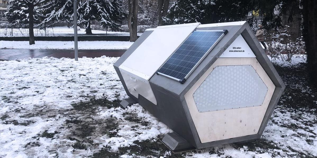 Nemecko pomáha bezdomovcom, aby počas zimy nezamrzli. Vytvorili pre nich špeciálny nocľah