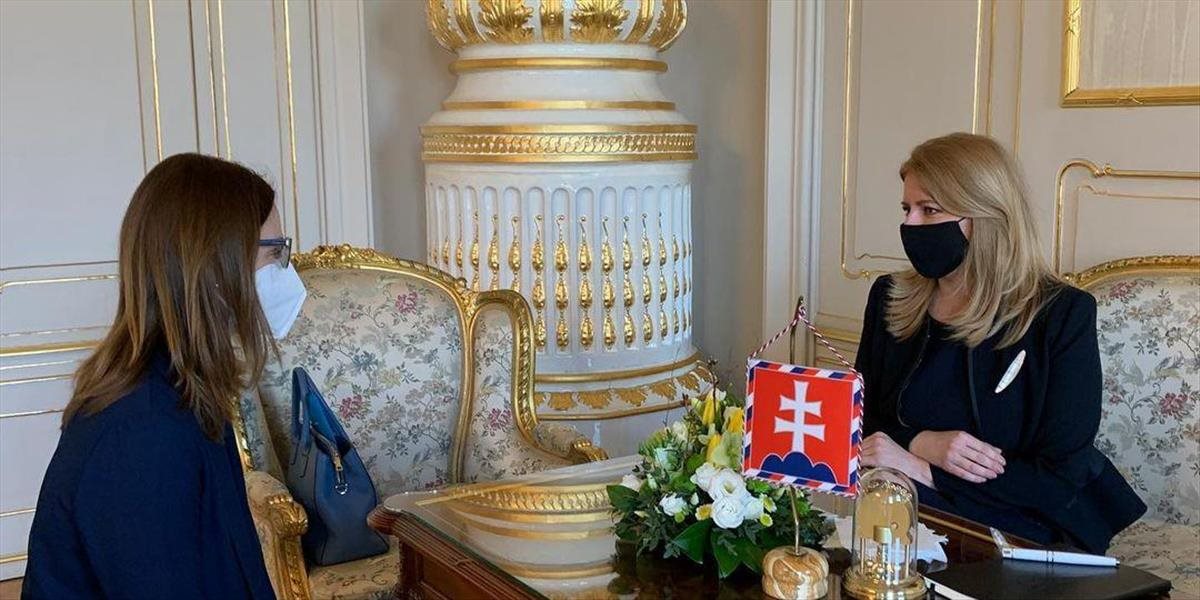 PREZIDENTKA: Kroky vo výnimočnej situácii sa dajú robiť spôsobom, ktorý nerozbíja vládnu koalíciu
