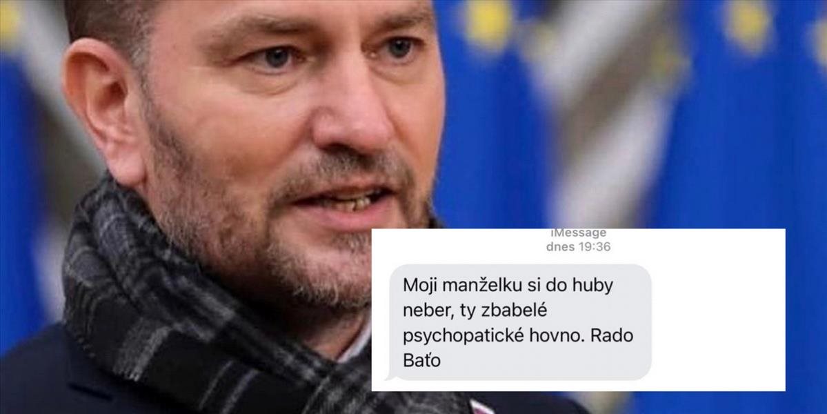 Matovič sa cez Facebook doťahuje s bývalým radcom Andreja Kisku: Moju manželku si do huby neber!