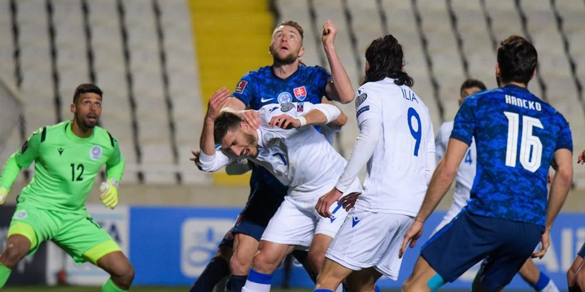 Slováci sa na Cypre herne trápili, nestrelili ani gól