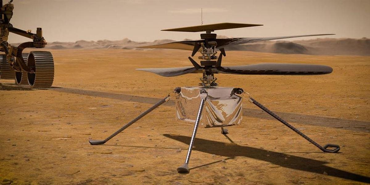 NASA sa pokúsi vzlietnuť na Marse helikoptérou