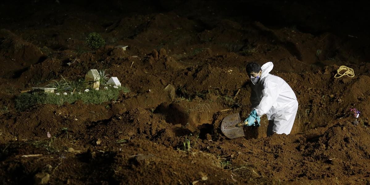 V Brazílii musia vykopávať staré hroby, aby mali kam pochovávať obete koronavírusu