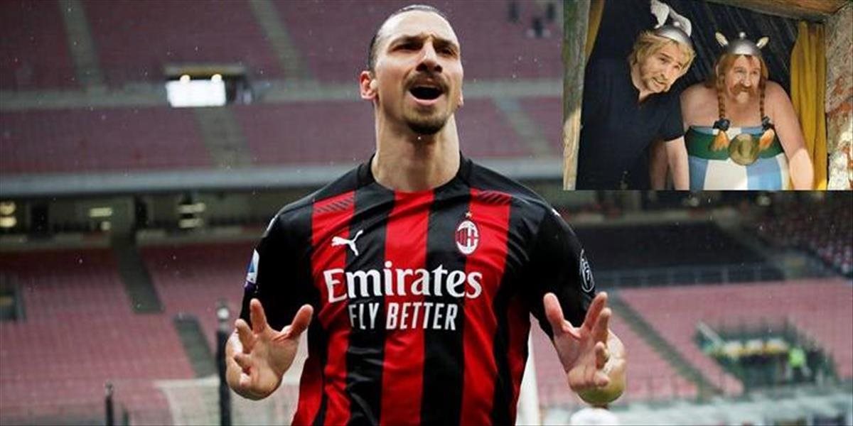 Asterix, Obelix a Ibrahimovič! Už čoskoro sa môžeme tešiť na filmový debut tohto švédskeho futbalistu