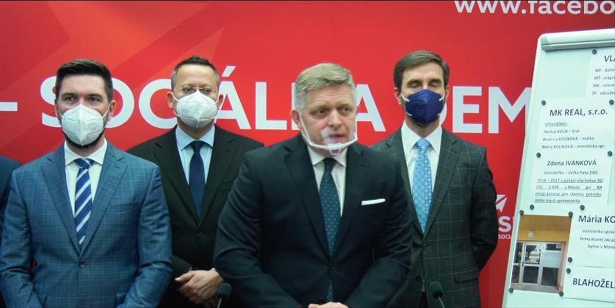 Smer-SD na dnes inicioval mimoriadnu schôdzu. Neočakávajú, že sa uskutoční