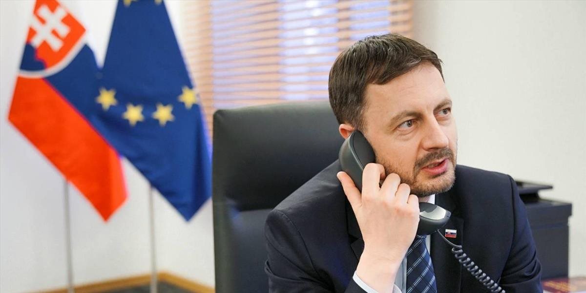 Heger telefonoval s prezidentom Ukrajiny. Označili naše vzťahy za jedny z najlepších v regióne