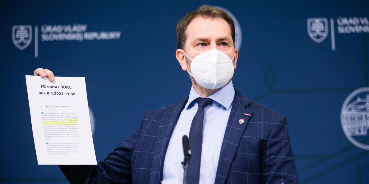 Sputnikom V by sa mohlo začať očkovať už o pár dní, uviedol Matovič