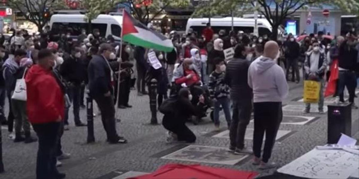 Židovská organizácia odsúdila antisemitizmus protiizraelských protestov v Nemecku