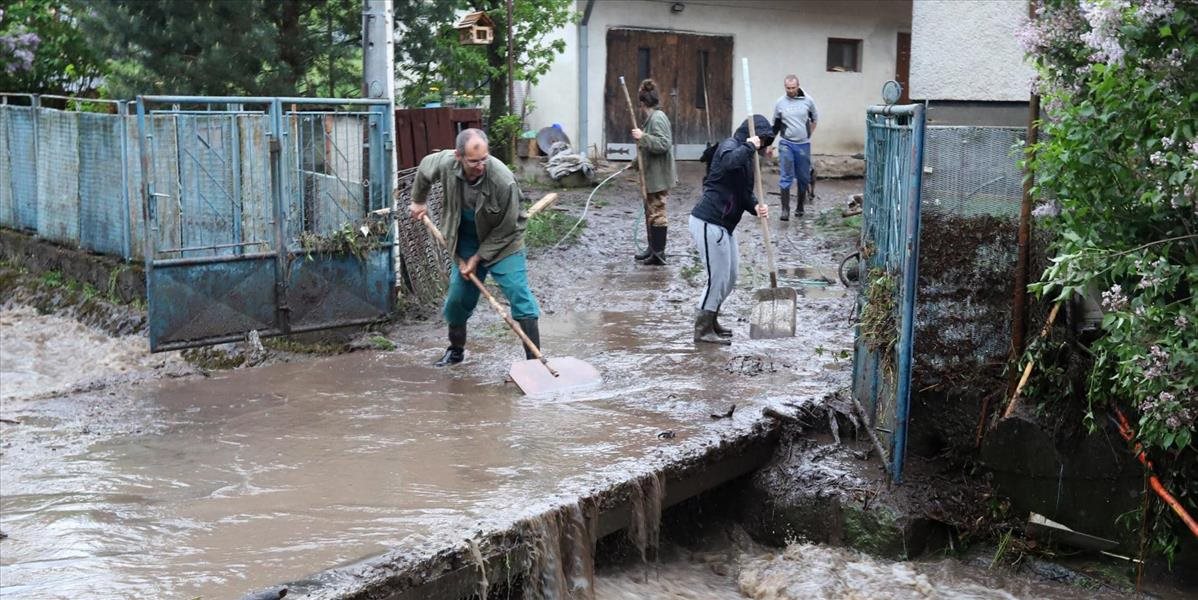 Prezidentka popriala veľa síl občanom z Rudna nad Hronom, ktorí pre povodeň prišli takmer o všetko
