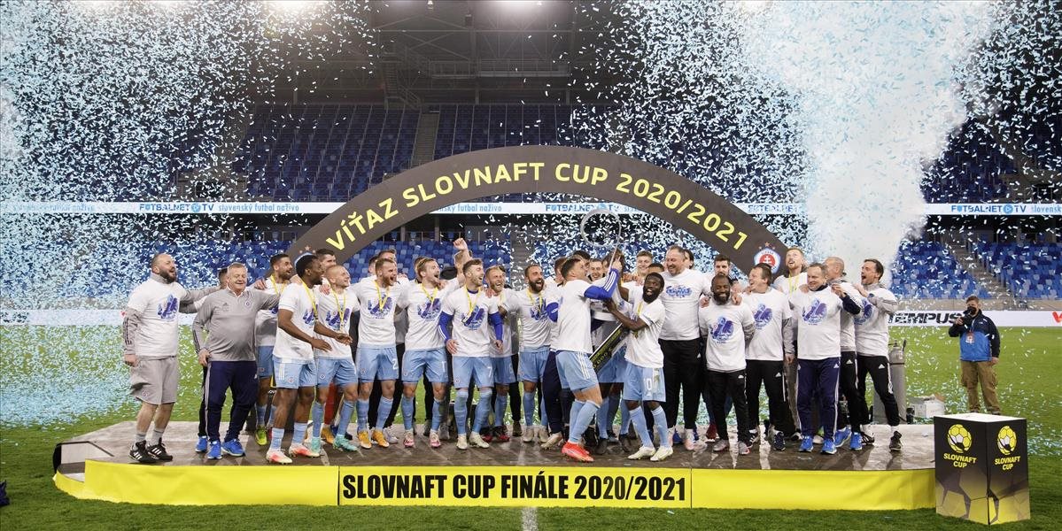 Bolo to tesné, ale "Belasím" sa podarilo získať Slovenský pohár a zároveň double