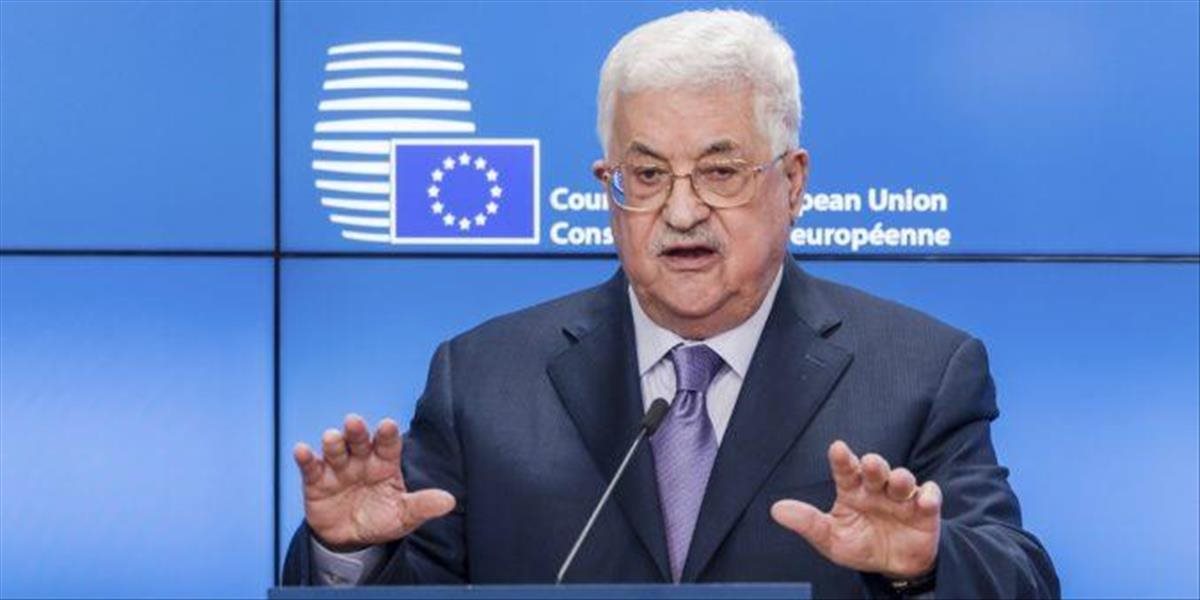 Palestínsky prezident obvinil Izrael z vojnových zločinov