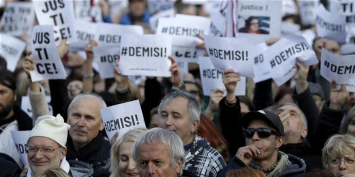 Tisícky ľudí v Českej republike protestovali proti ministerke spravodlivosti