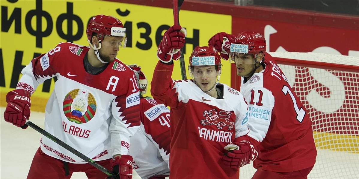 MS v hokeji: Švédi splnili úlohu favorita, Bielorusi nám proti Dánom nepomohli