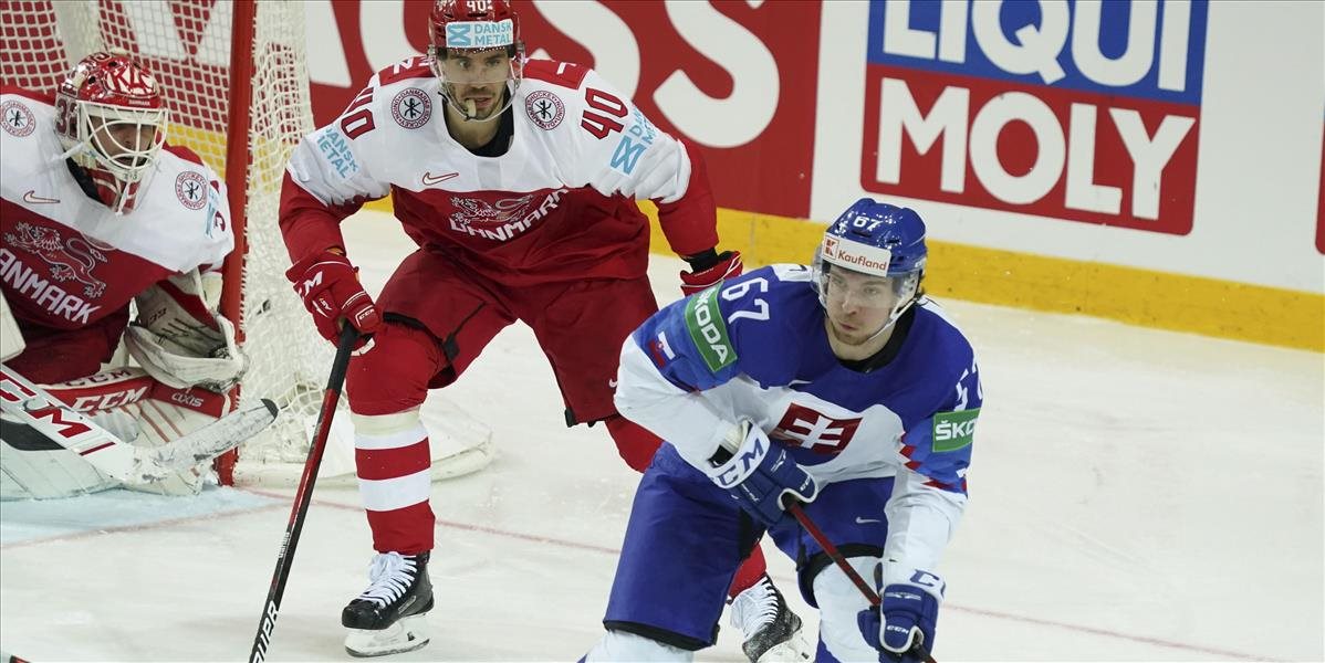 MS v hokeji: Slovensko vybojovalo dôležité 3 body proti Dánsku, Kazachovia dnes skórovali 11-krát