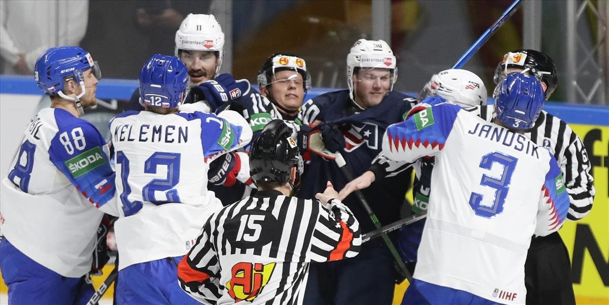 Američania boli pre našich príliš ťažkým súperom, rozhodcovia tomu ale dopomohli