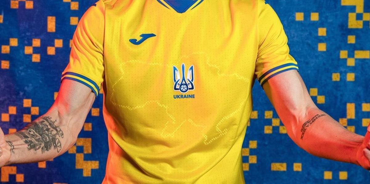 EURO 2020: Rusko nahnevali ukrajinské dresy, je na nich zobrazený Krym