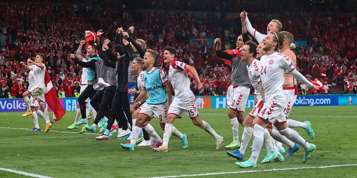 EURO 2020: Dráma v skupine B! Po bezchybných Belgičanoch postupujú napokon aj Dáni