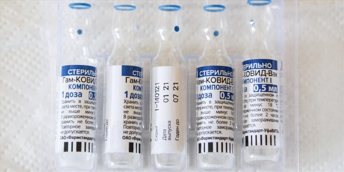 Očkovanie Sputnikom V sa schyľuje k záveru. Do zahraničia štát pošle 160 tisíc nevyužitých dávok