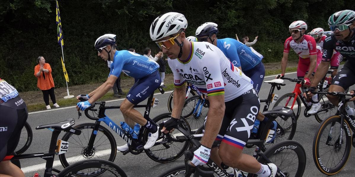 Tour de France: Šprintérska prémia v 2. etape dnes Saganovi nevyšla