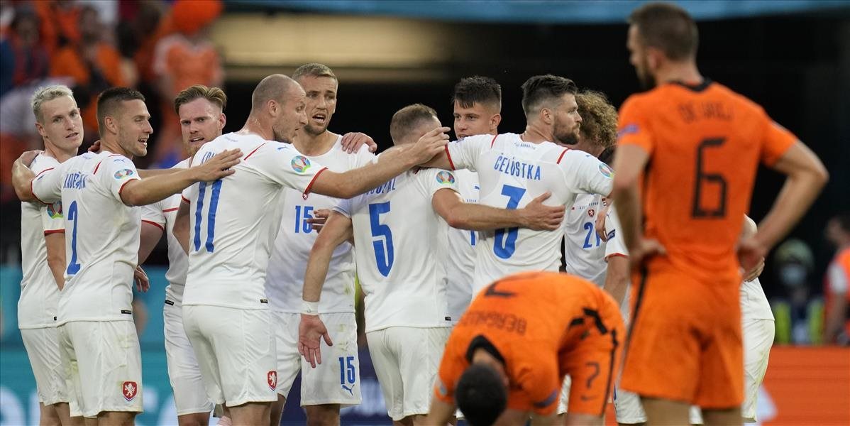 EURO 2020: Holandskú mašinu zastavili Česi, obhajcovia titulu skončili už v osemfinále