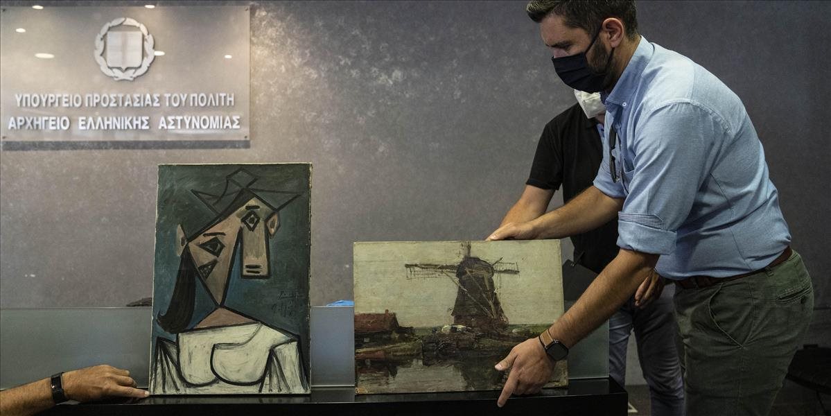 Výborná práca polície! Vyšetrovateľom sa podarilo nájsť ukradnuté obrazy od Picassa a Mondriana