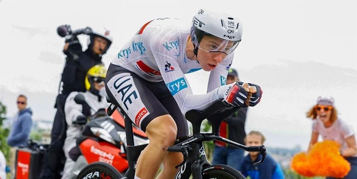 TdF: Prvú časovku na zvládol najlepšie obhajca prvenstva Pogačar, Sagan mimo prvej stovky