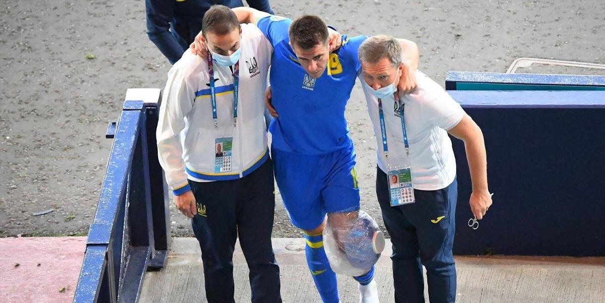 EURO 2020: Besedin po faule od Danielsona už Ukrajine nepomôže