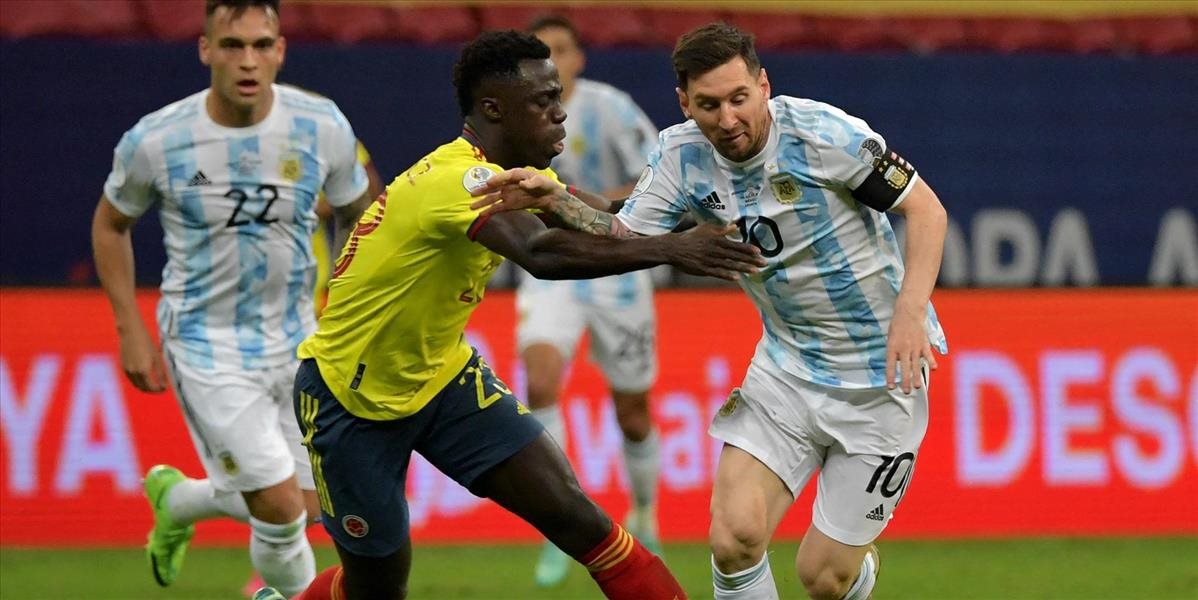 Argentína zdolala Kolumbiu a vo finále Copa América si zmeria sily s Brazíliou