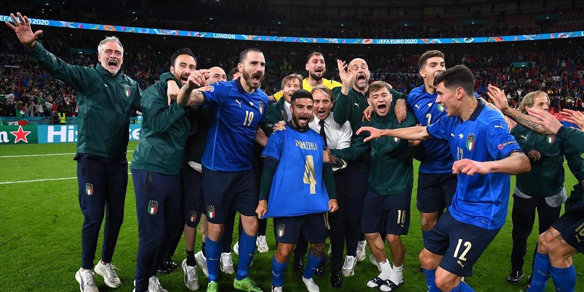 EURO 2020: Taliansko postúpilo do finále po penaltovej dráme