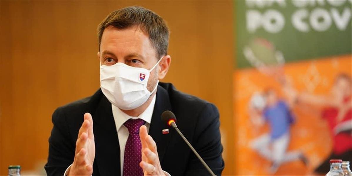 Eduard Heger: Štát poskytol na boj s pandémiou takmer osem miliárd eur