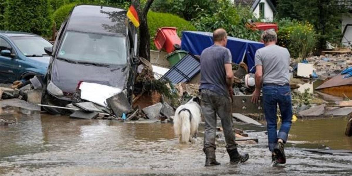 Povodne v Nemecku si vyžiadali najmenej 80 mŕtvych a stovky ľudí sú stále nezvestné