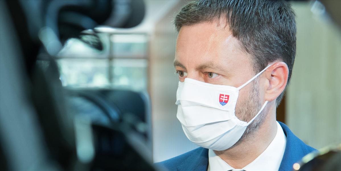 Predseda vlády SR Eduard Heger poskytol vyjadrenie k dnešným protestom pred Národnou radou SR