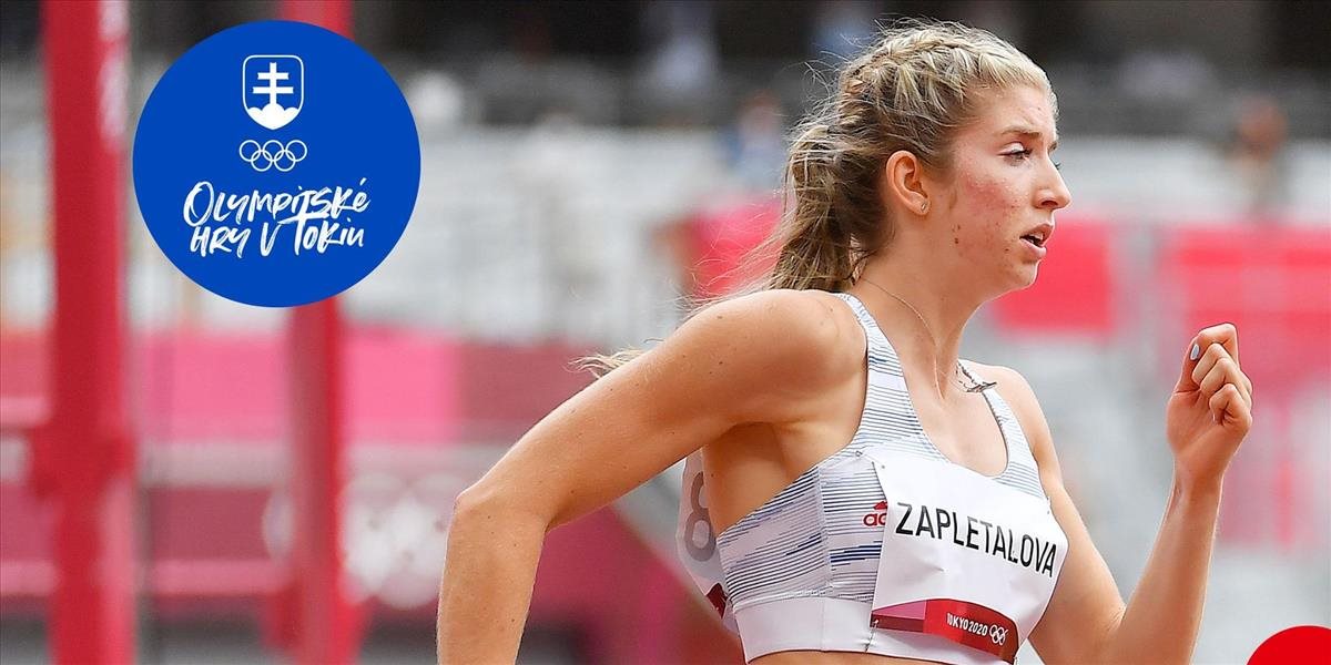 LOH: Atlétka Zapletalová sa na 400 metroch cez prekážky prebojovala do semifinále!