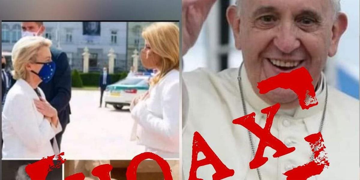 Polícia vyvracia supertajný hoax. Prezidentka Čaputová ani pápež nie sú členmi Hitlerovej sekty