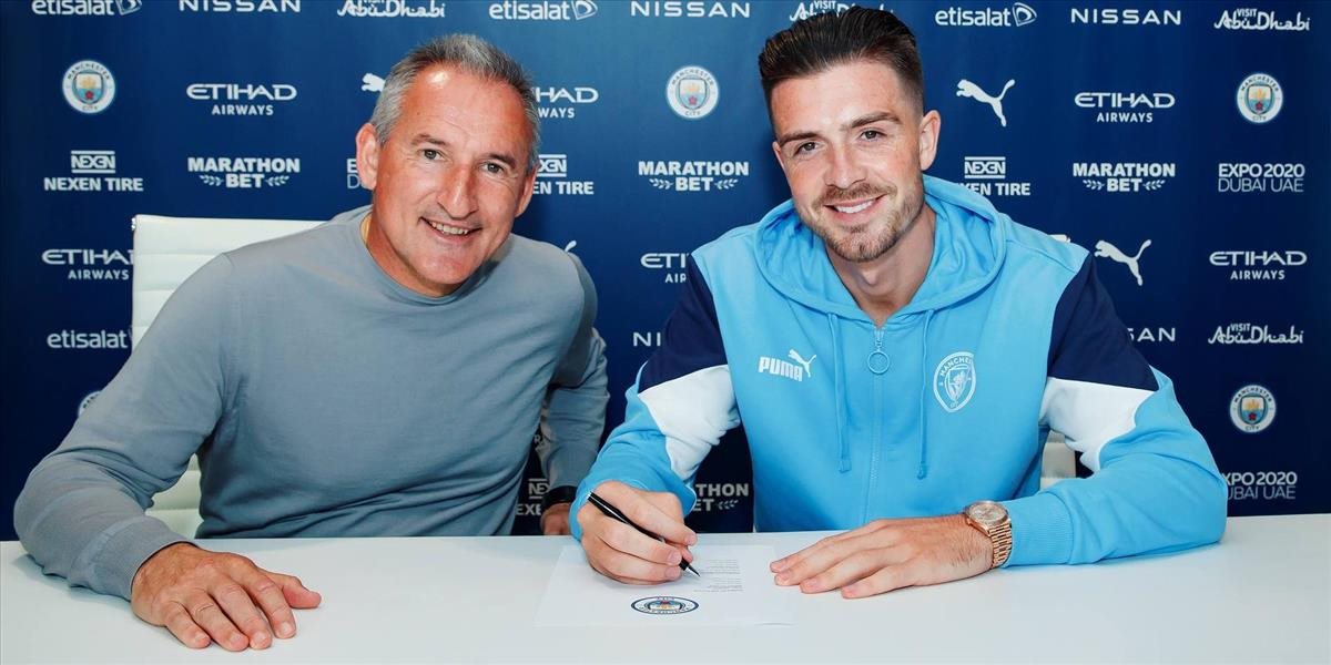 Najdrahší prestup v histórii Premier League! Grealish bude obliekať dres Manchesteru City
