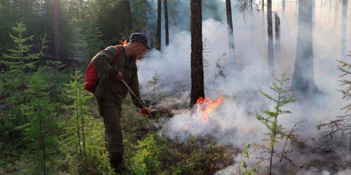 VIDEO: Lesné požiare na Sibíri ohrozujú niekoľko dedín