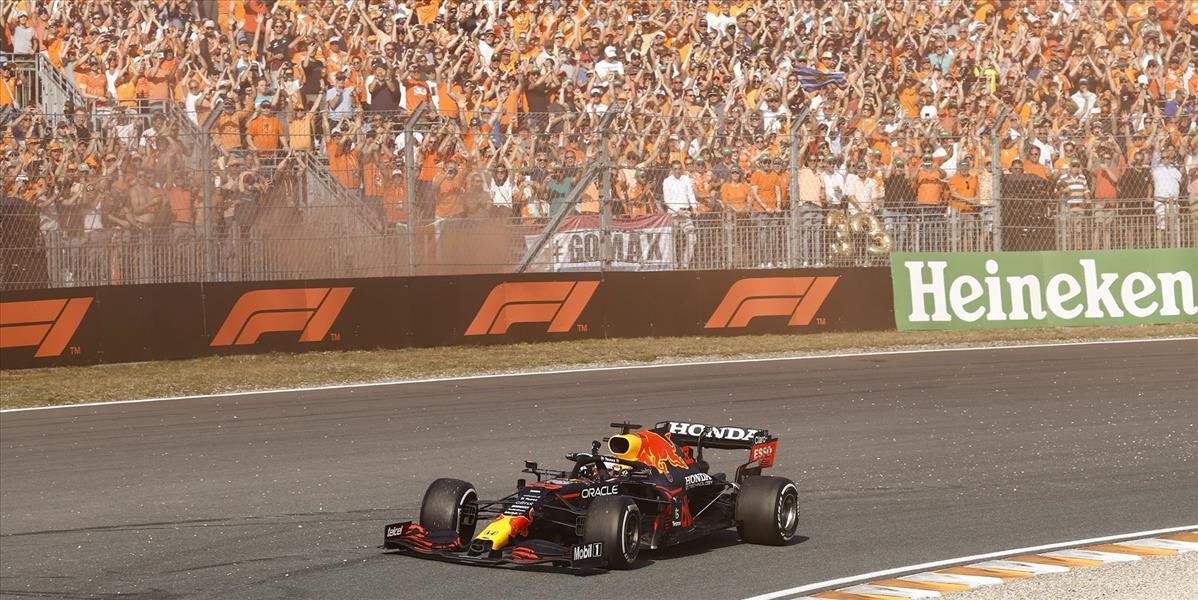 F1: Verstappen vyhral domáce preteky na Zandvoorte